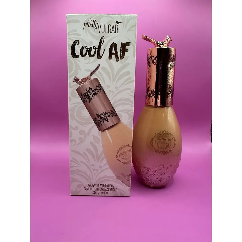 Pretty Vulgar Lava Water Foundation – Shade 47 – New in Box Pretty Bird